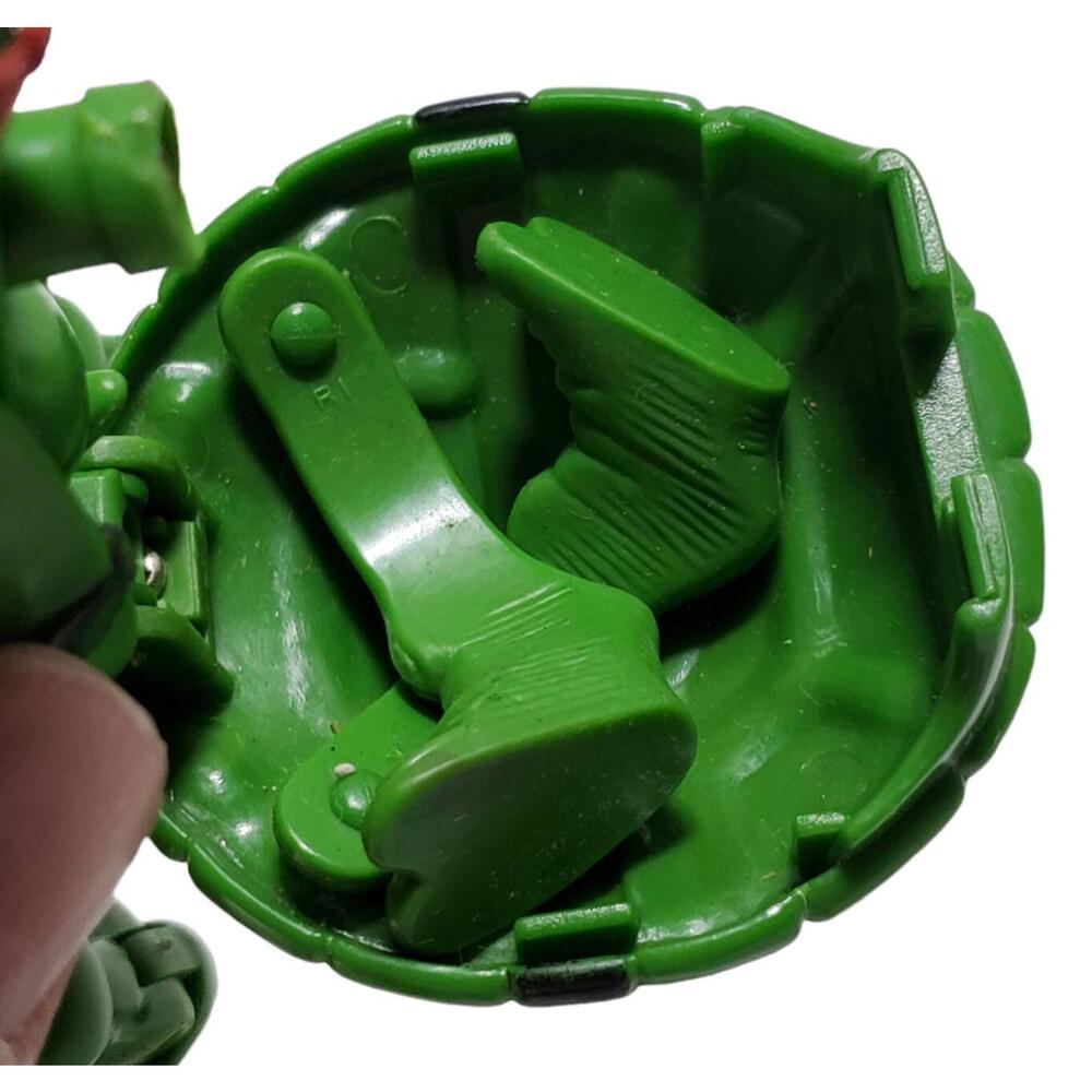 1992 Raphael TMNT Mirage Studios Playmates Toys 5” Transforming Ninja Turtle Red - Picture 8 of 10